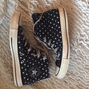Suede Converse Hightops